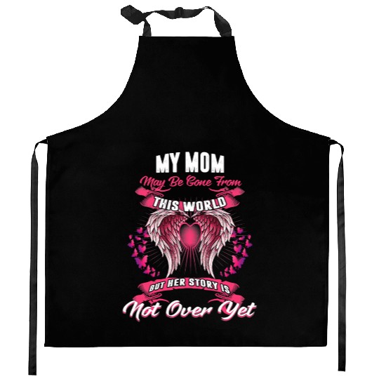 Angel Mommy Angel Wings Apparel Rest in Peace Mom Kitchen Aprons