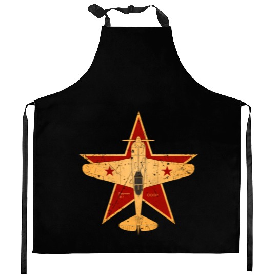CCCP Soviet Union Air Force World War II Kitchen Aprons