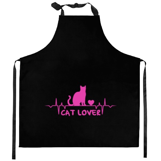 cat cats lover cat lover cats cat lover Kitchen Aprons