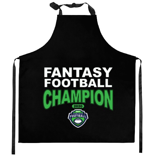 ESPN Fantasy Football Champion 2020 V3 1765 Kitchen Aprons