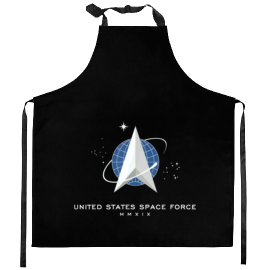 UNITED STATES US SPACE FORCE USSF DELTA FLAG birth Kitchen Aprons