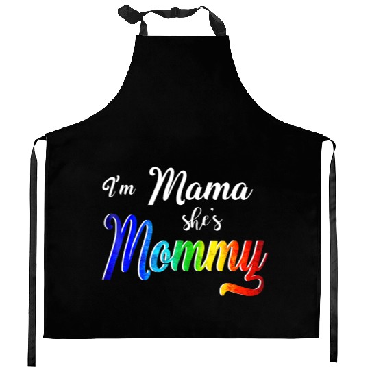 Im Mama Shes Mommy Lesbian Mom Kitchen Aprons