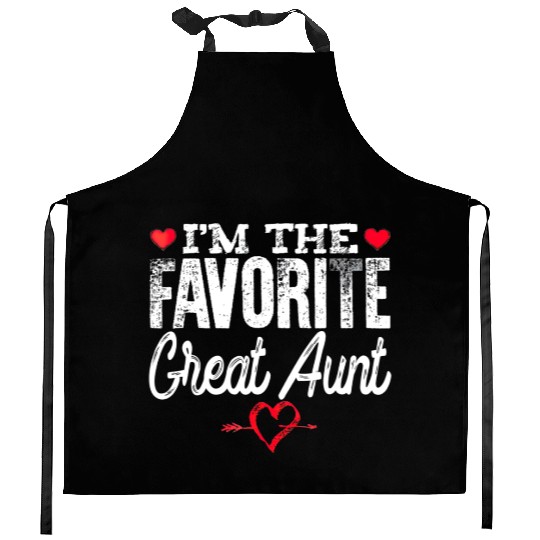 Im The Favorite Great Aunt Kitchen Aprons