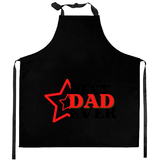 BEST DAD EVER Kitchen Aprons