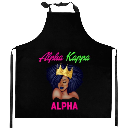 Alpha Kappa AKA Sorority Paraphernalia christmas p Kitchen Aprons
