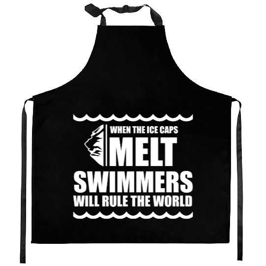 Swimmer Outdoor Pool Lifeguard Swimming Swim Kitchen Aprons