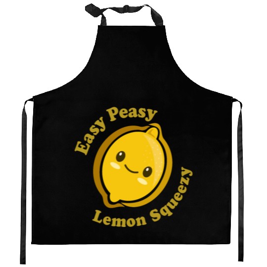Easy Peasy Lemon Squeezy Kitchen Aprons