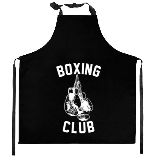 boxing club w Kitchen Aprons