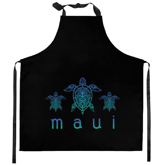 Maui Turtle Hawaii Maui Honolulu Aloha Hula Gift Kitchen Aprons