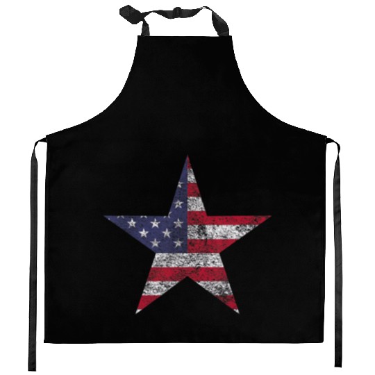 AMERICAN STAR US USA FLAG STARS AND STRIPES Kitchen Aprons