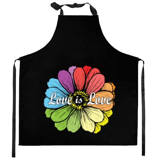 Love is love Kitchen Aprons