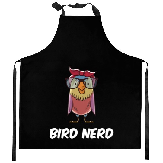 Bird Nerd Kitchen Aprons