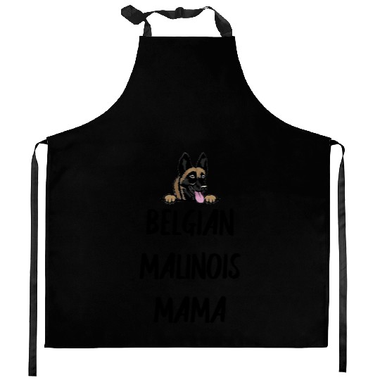 Belgian Malinois Mama Gift Kitchen Aprons