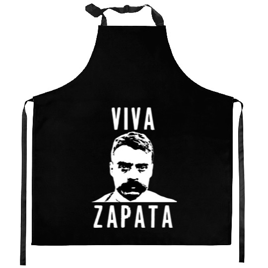 Viva Emiliano Zapata Mexican Revolution Hero Kitchen Aprons