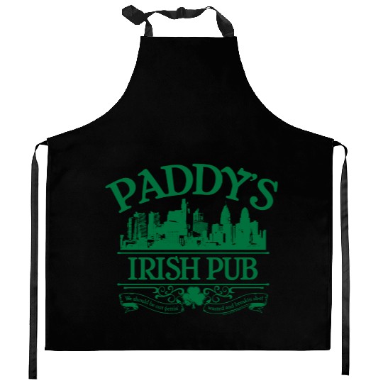 It'S Always Sunny In Philadelphia Paddy’S Irish Pu Kitchen Aprons