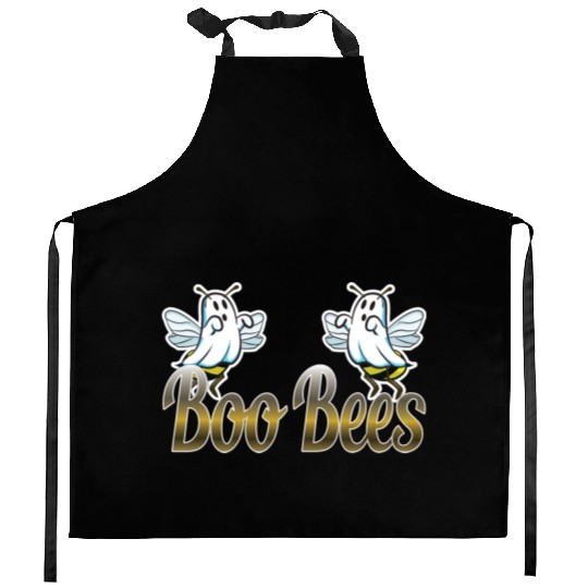Boo Bees funny ambiguous gift Kitchen Aprons