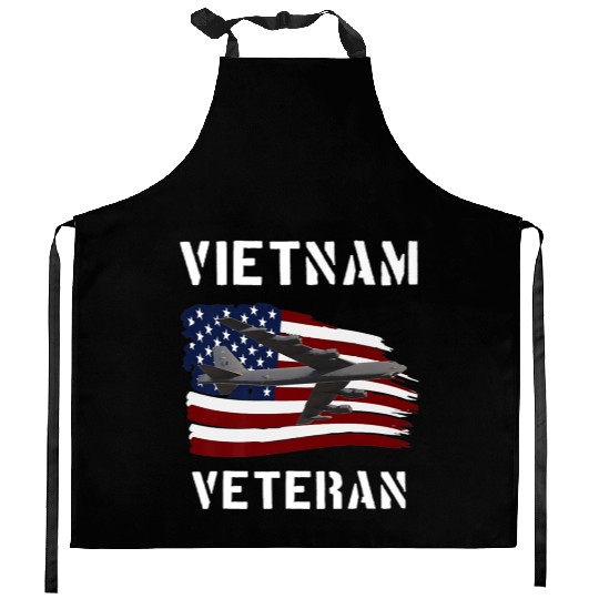 Vietnam Veteran B52 Stratofortress Bomber Plane Us Kitchen Aprons