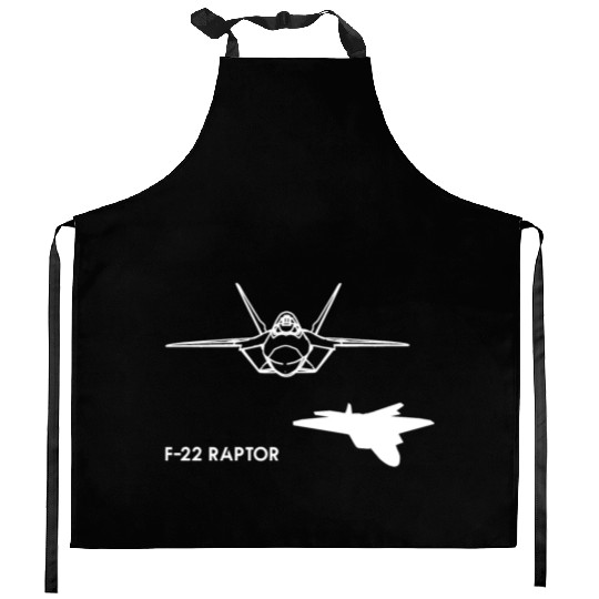 Lockheed Martin F-22 Raptor Kitchen Aprons