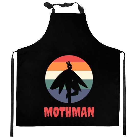 Mothman Kitchen Aprons