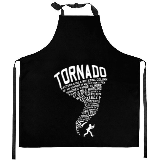 Tornado Storm Chaser Hurricane Wind Weather Gift Kitchen Aprons