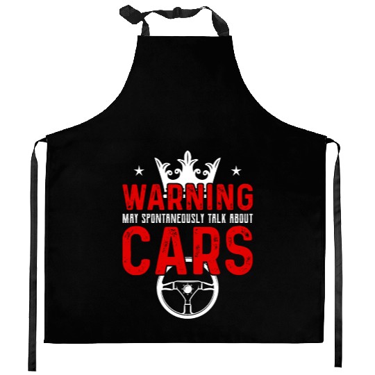 Car Mechanic Garage Auto Mechanic Mechanicial Gift Kitchen Aprons
