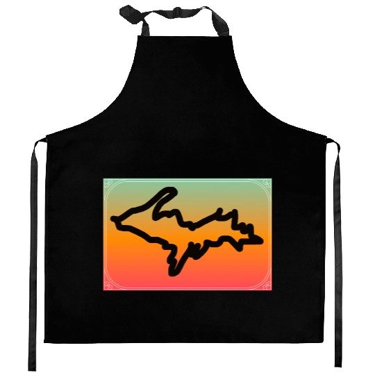 Upper Peninsula Kitchen Aprons