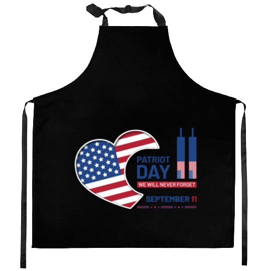 Patriot Day 9 11 USA Kitchen Aprons