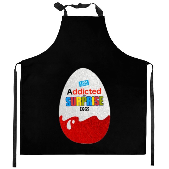 Delicious Schokobons Kinder Egg Kitchen Aprons