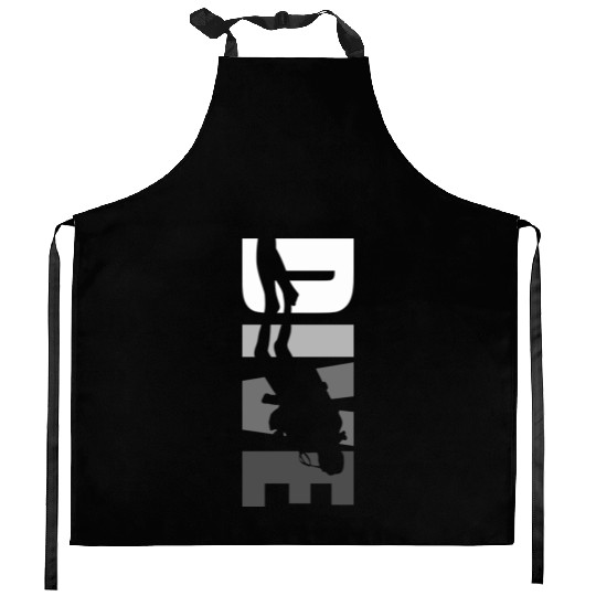Dive Scuba Diving Kitchen Aprons