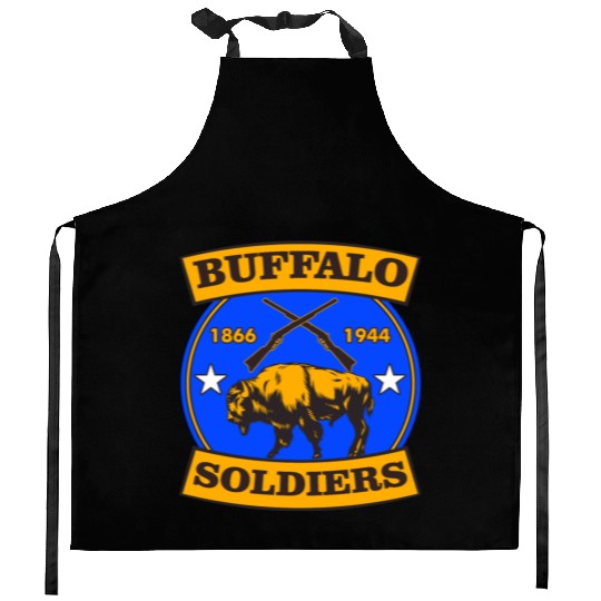 BUFFALO SOLDIERS Kitchen Aprons