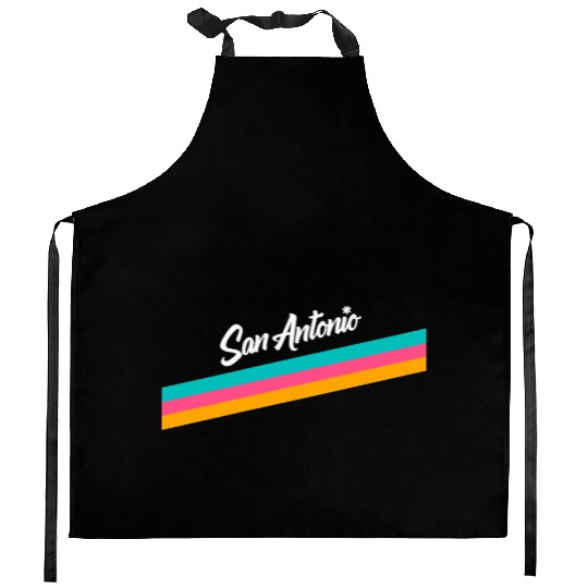 San Antonio Spurs Logo Kitchen Aprons
