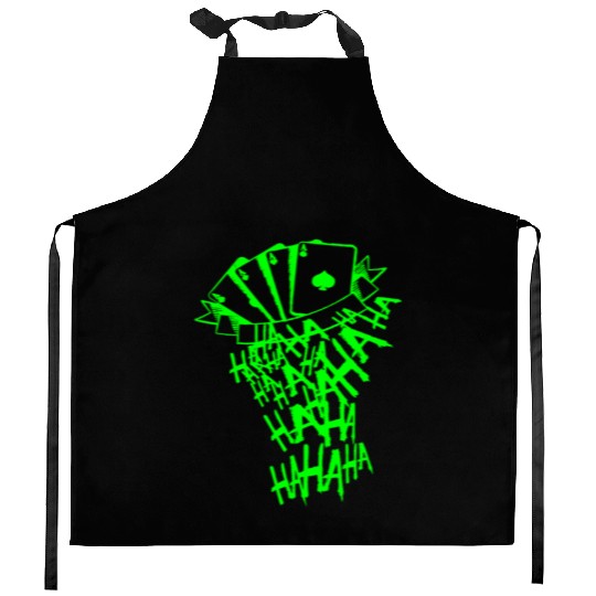 Joker Laugh Kitchen Aprons
