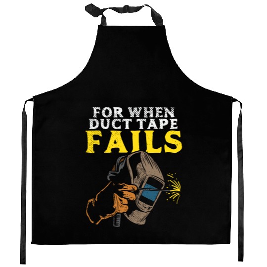 Welding Welder Steel Worker Ironworker Metal Kitchen Aprons