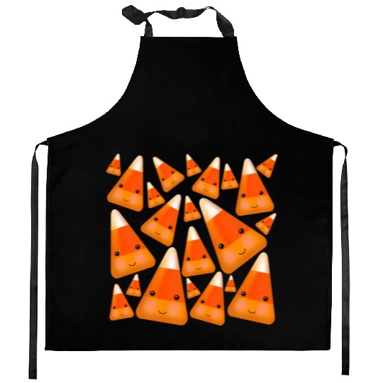Cute Candy Corn Kitchen Aprons