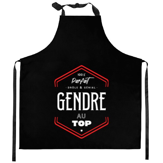 Gendre parfait et au top Kitchen Aprons