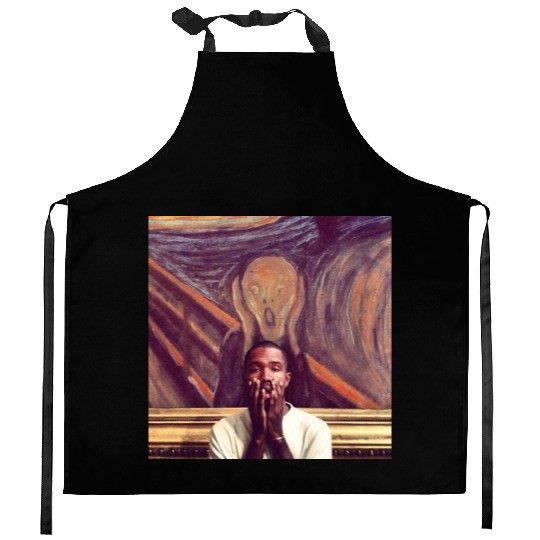 Frank Ocean Purple Blond Kitchen Aprons