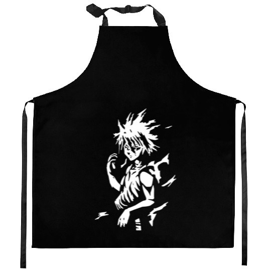 A7 Killua Assassin Lightning Aura Manga Anime Kitchen Aprons