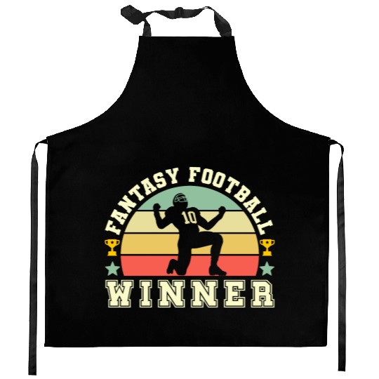 American Football Fantasy Football Kitchen Aprons