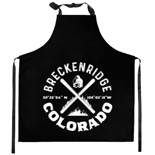 Breckenridge Colorado, Skiing Kitchen Aprons