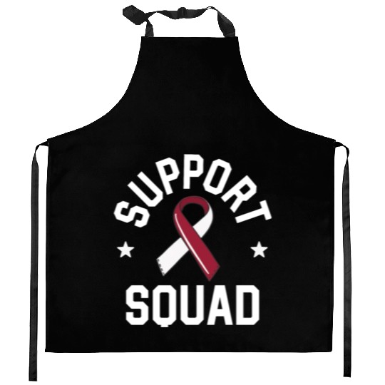 Oral Cancer Support Squad Head And Neck Cancer Kitchen Aprons