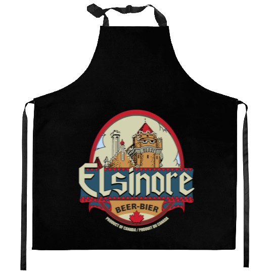 Elsinore Beer 1983 Kitchen Aprons