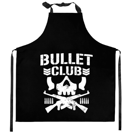 Japan Pro Wrestling Bullet Club Bone Soldier Kitchen Aprons