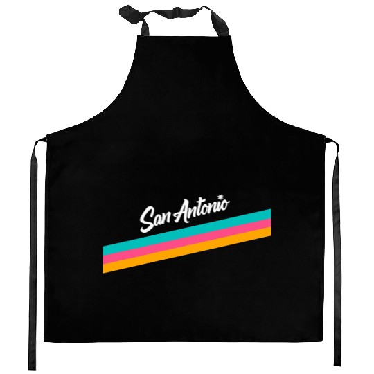 San Antonio Spurs Logo Kitchen Aprons