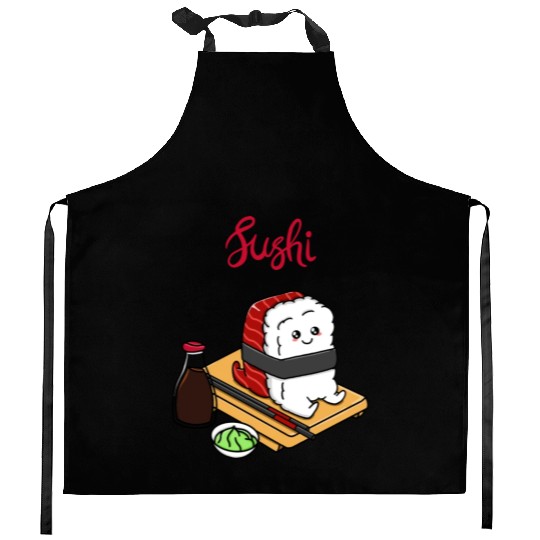 Happy Tuna Sushi Kitchen Aprons