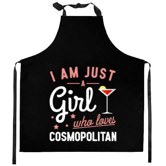 Girls Women Girls Cocktail Cosmopolitan Drink Kitchen Aprons