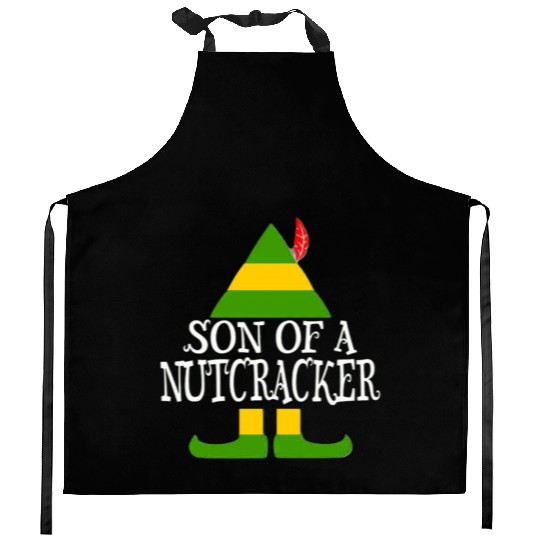 Son of a nutcracker Kitchen Aprons
