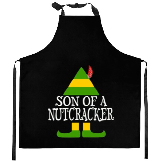 Son of a nutcracker Kitchen Aprons