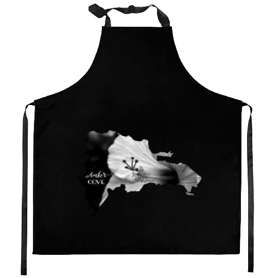 AMBER COVE Dominican Republic Map Puerto Plata DR Kitchen Aprons