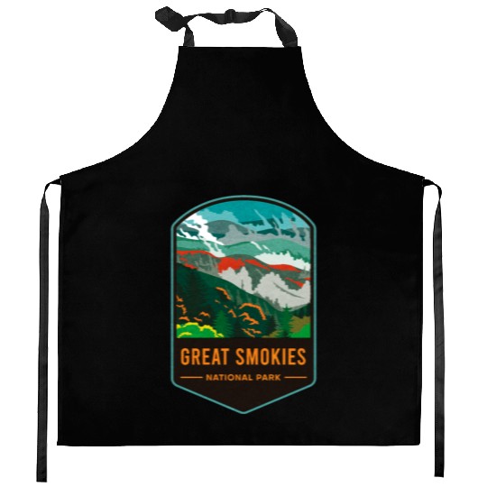 Great Smoky Mountains National Park Kitchen Aprons