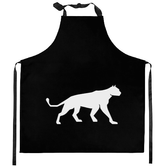 Mountain Lion Kitchen Aprons